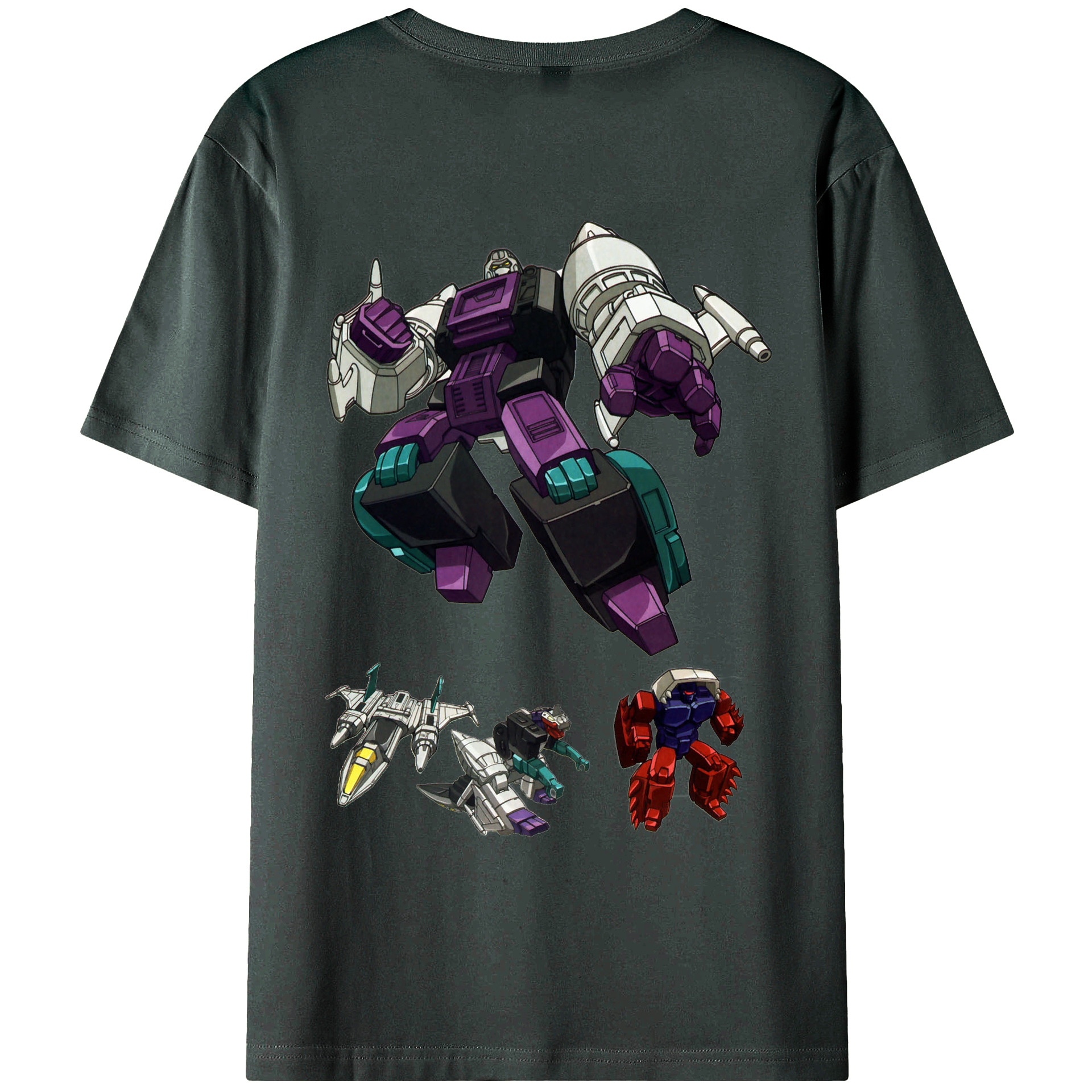 （画像用）  綿100％ メンズ半袖Tシャツ（バックプリント） 通気性